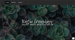 Desktop Screenshot of katiecrenshaw.com